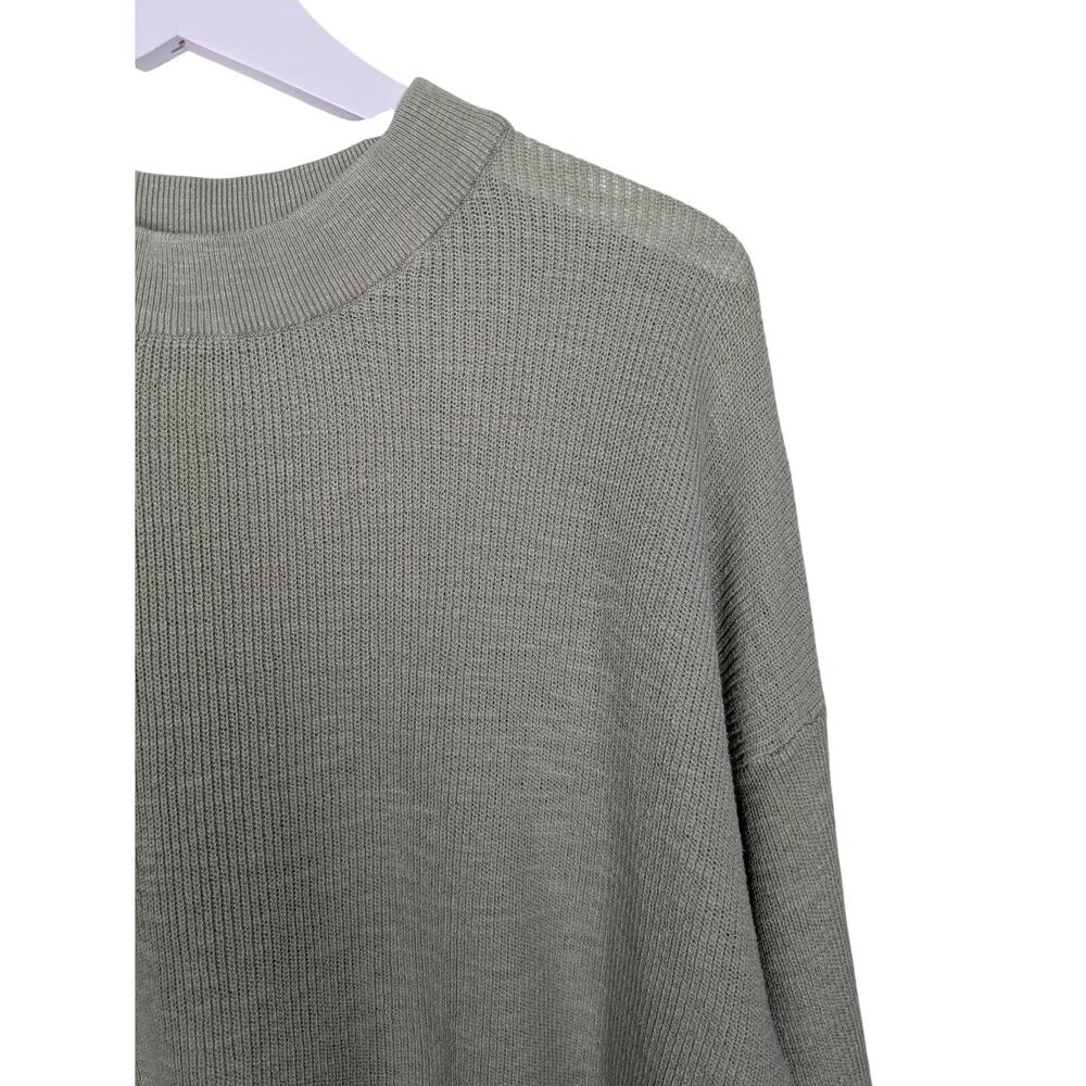 FP BEACH Free People Malibu Surf Beach Sweater Green Haze - Small - Picture 6 of 9